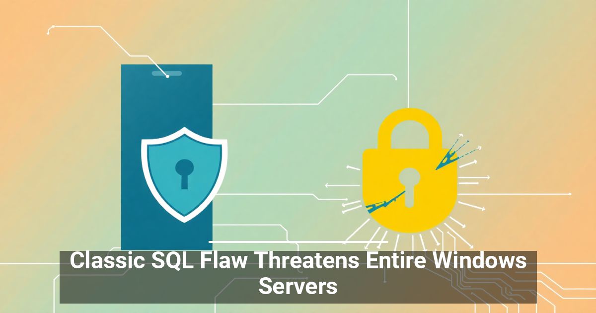 Classic SQL Flaw Threatens Entire Windows Servers